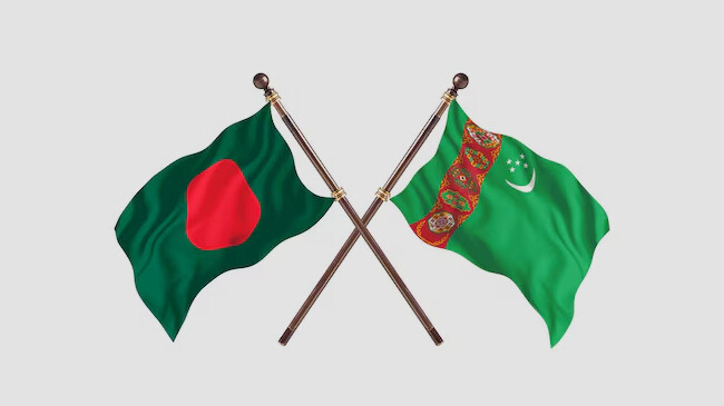 flag bangladesh and turkmenistan