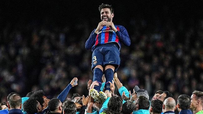 gerard pique last match for barcelona 2022