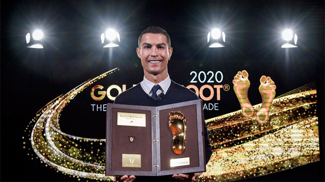 golden foot ronaldo