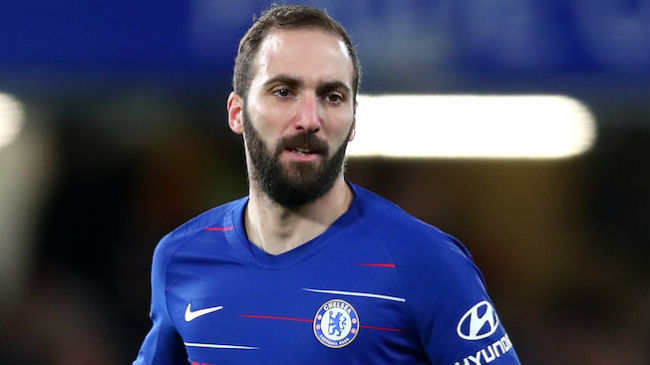 gonzalo higuain chlesea striker