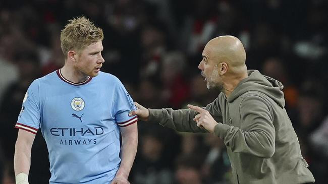 guardiola and de bruyne