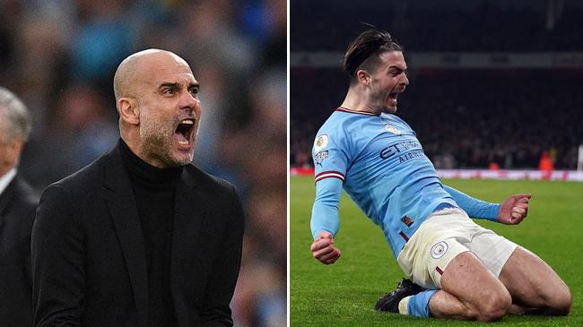 guardiola and grealish