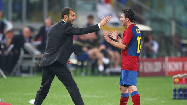 guardiola and messi 2