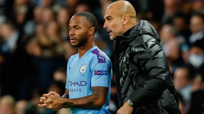 guardiola and sterling