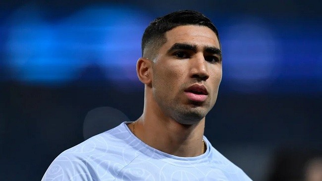 hakimi charged following rape allegations