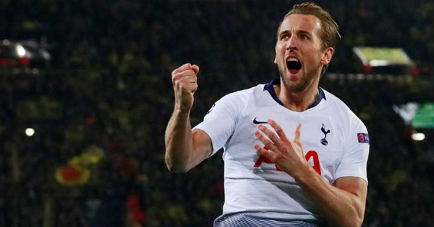 harry kane celebrates a goal