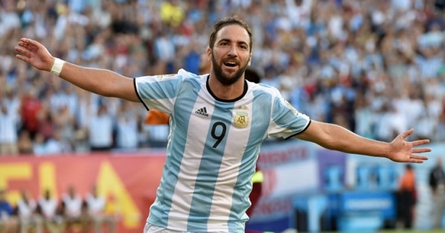 higuain argentia jercy