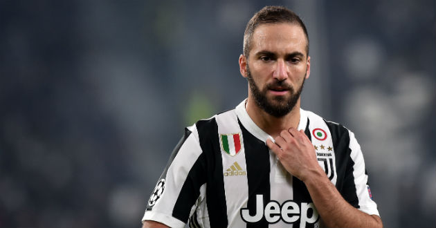 higuain juventus forward