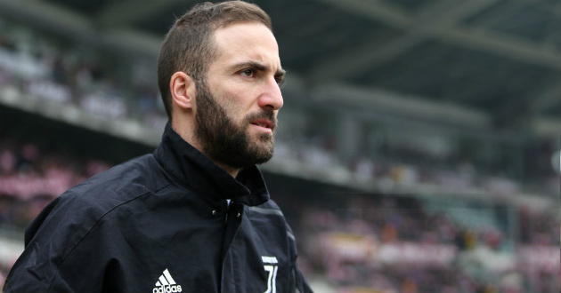 higuain out of team due to injury