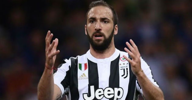 higuain will play ac milan from new season