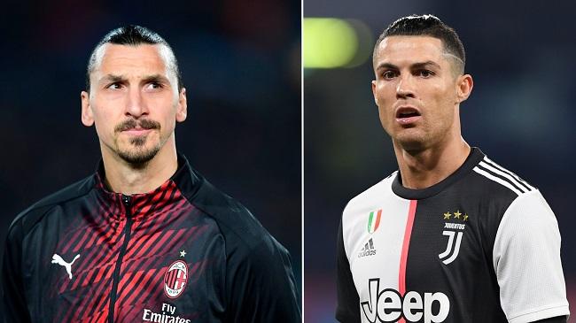 ibrahimovic and ronaldo 2019 20