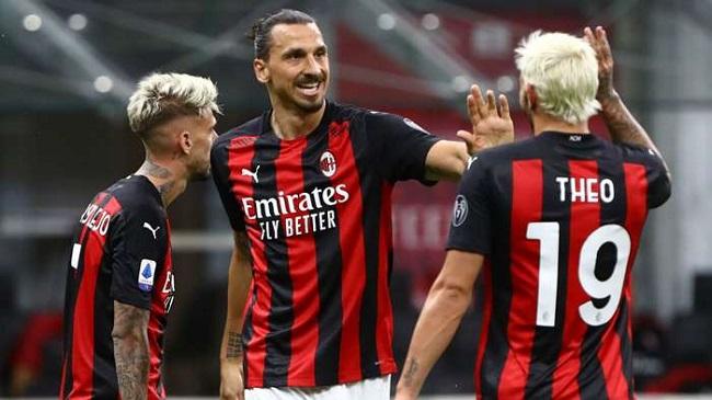 ibrahimovic milan cagliari serie a