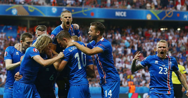 iceland beat england in euro cup to enter their first quarter final