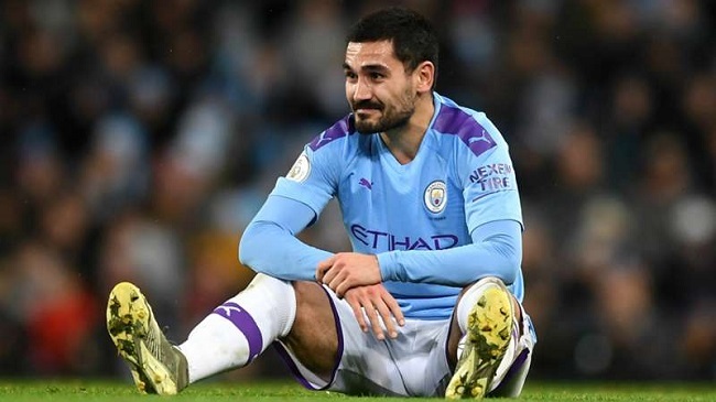 ilkay gundogan manchester city 2019 20