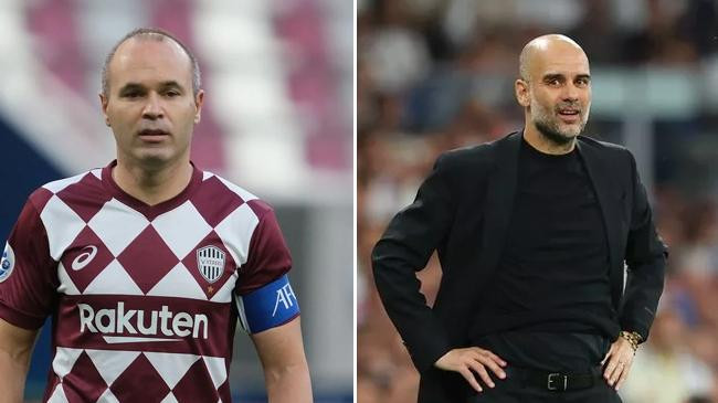 iniesta and guardiola