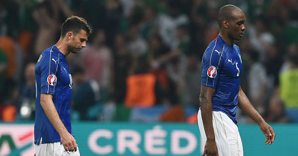 italy lost to ireland in euro cup