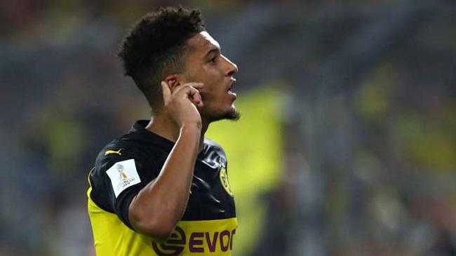 jadon sancho borussia dortmund 2019 20