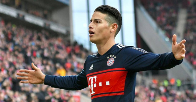 james rodriguez bayern munich