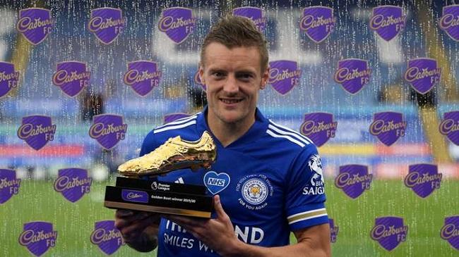 jamie vardy golden boot 2019 20