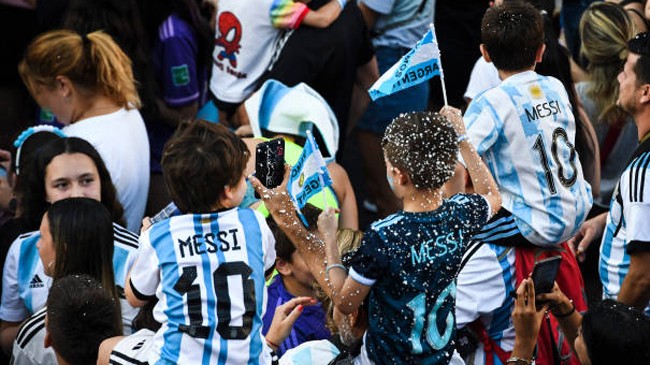 jersey of messi