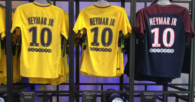 jersey of neymar in psg