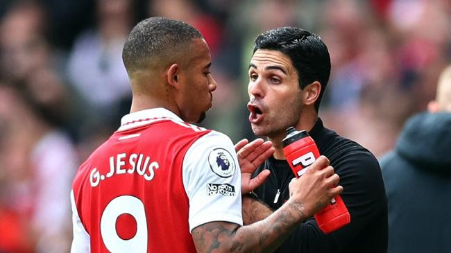 jesus and arteta