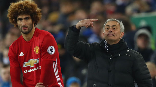 jose mourinho and marouane fellaini