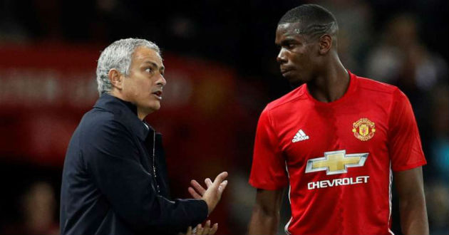 jose mourinho and paul pogba