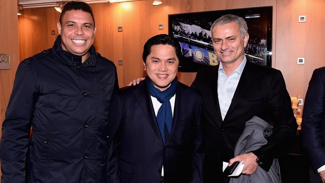 jose mourinho and ronaldo