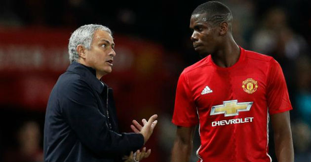 jose mourinho with pogba