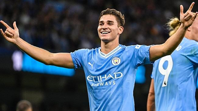 julian alvarez manchester city 2023