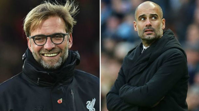 jurgen klopp and pep guardiola main