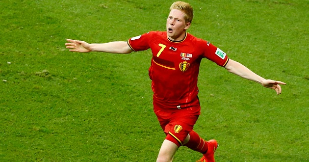 kevin de bruyne belgium