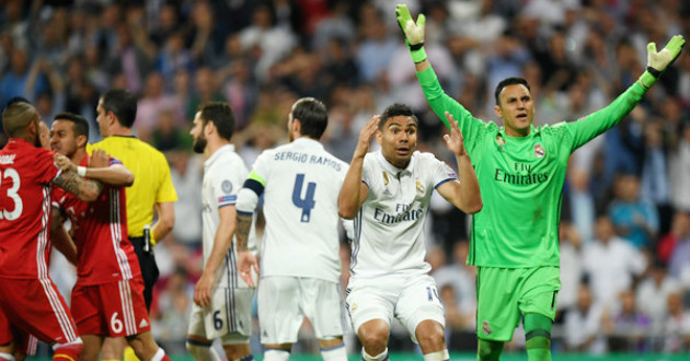 keylor navas casemiro real madrid