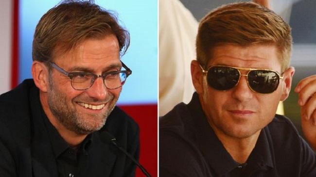 klopp and gerrard