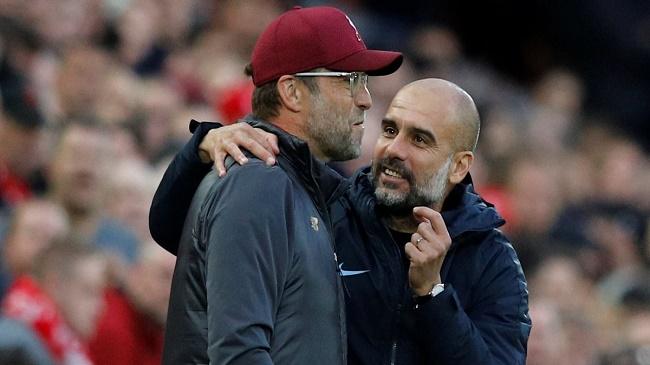 klopp and guardiola