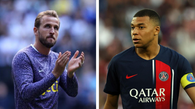 kylian mbappe and harry kane