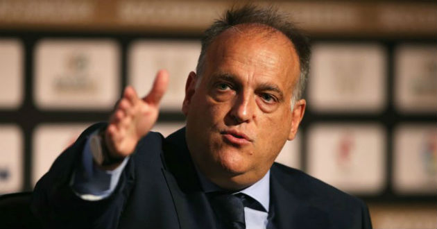 la liga president javier tebas