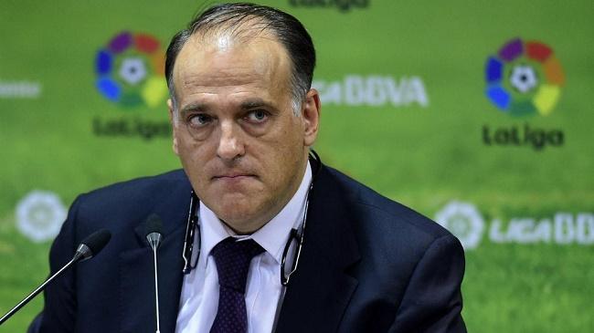 la liga president tebas