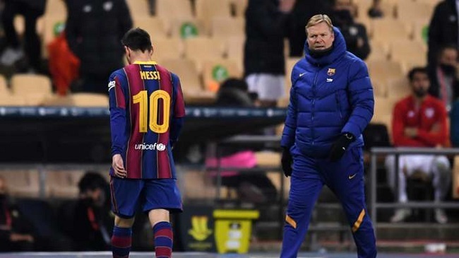 lionel messi and ronald koeman