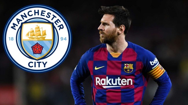 lionel messi barcelona 2019 20 man city logo