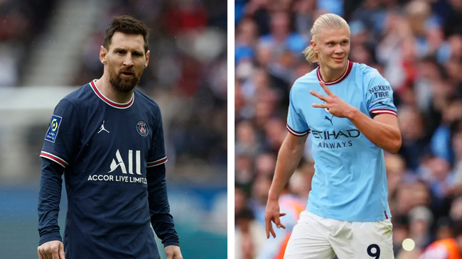 lionel messi erling haaland