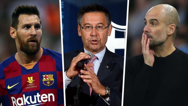 lionel messi josep bartomeu pep guardiola