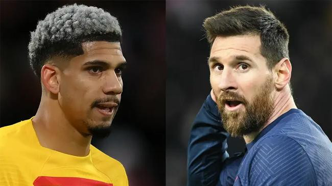 lionel messi ronald araujo