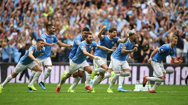 manchester city emerged as winners of the community shield