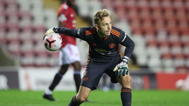 manchester united goalkeeper paul woolston