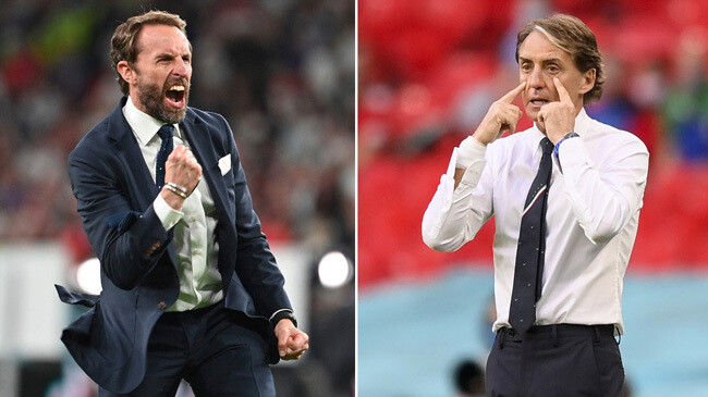 mancini and southgate