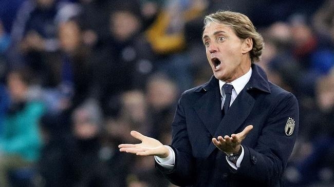 mancini head coach italy