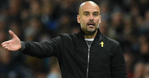 mancity head coach pep guardiola