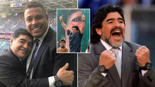 maradona and ronaldo were good friends